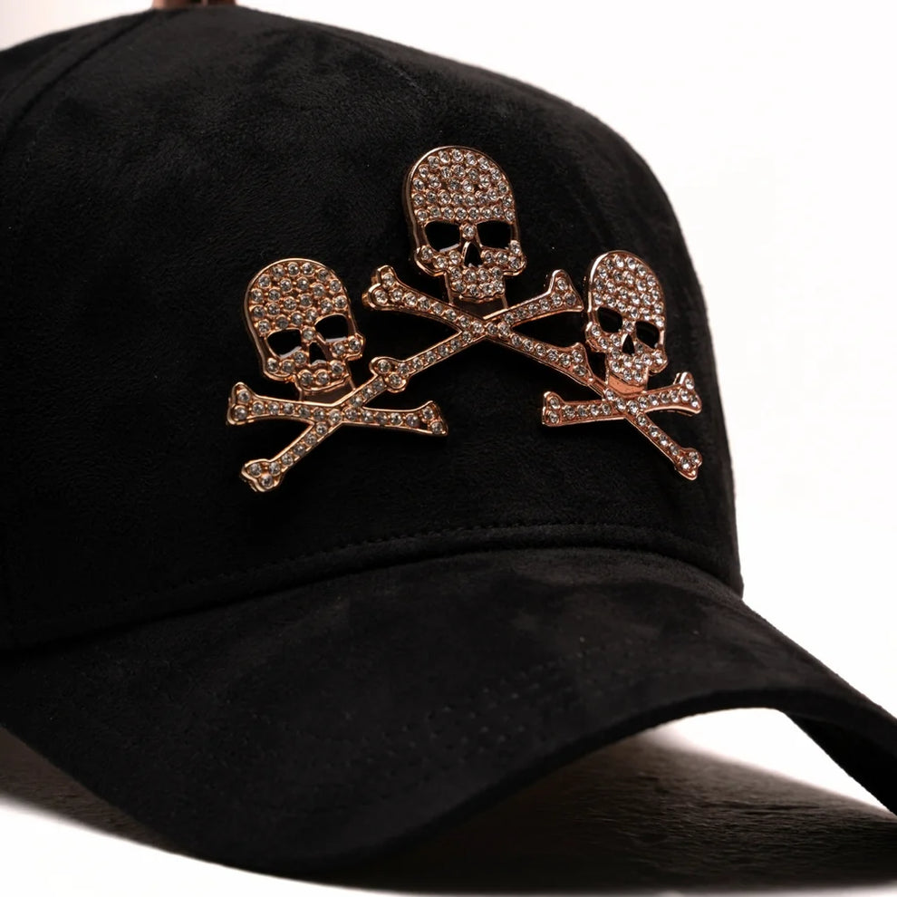 Rose Gold Skulls (BARBAS HATS)