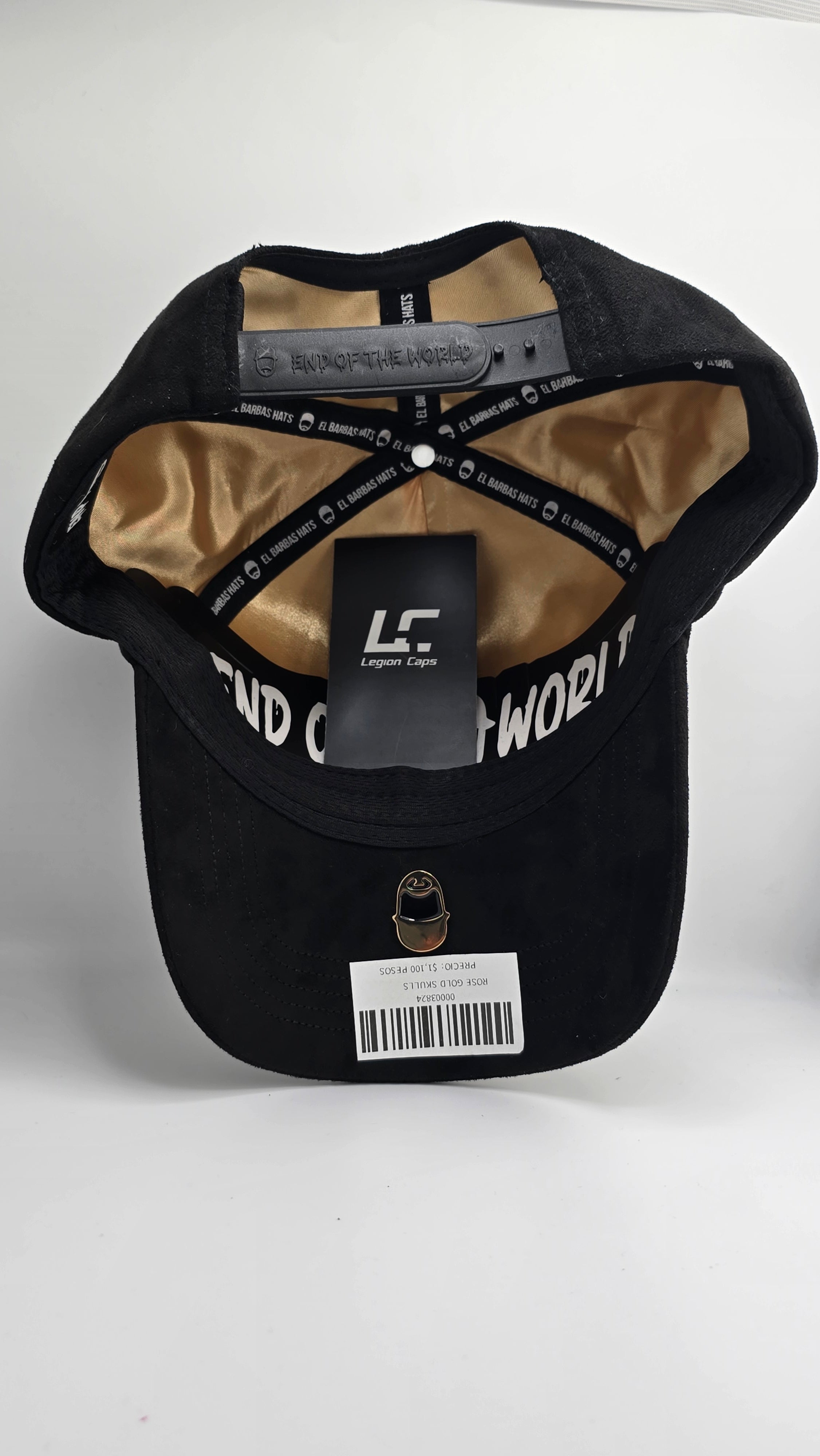 Rose Gold Skulls (BARBAS HATS)